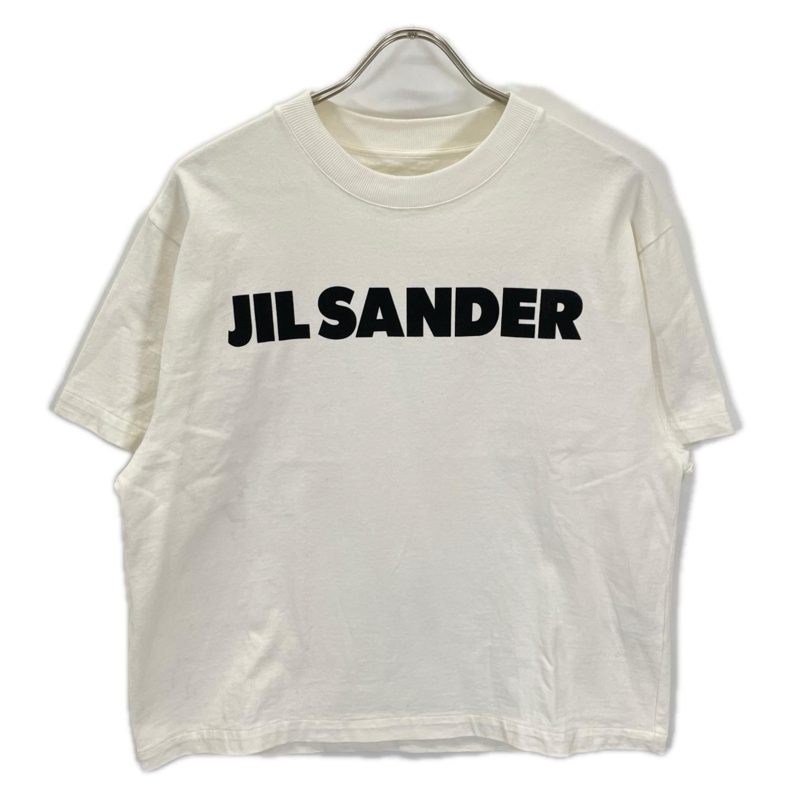 JILSANDER ジルサンダー JSCU707050WU248708 ホワイト ロゴ 半袖Tシャツ トップス