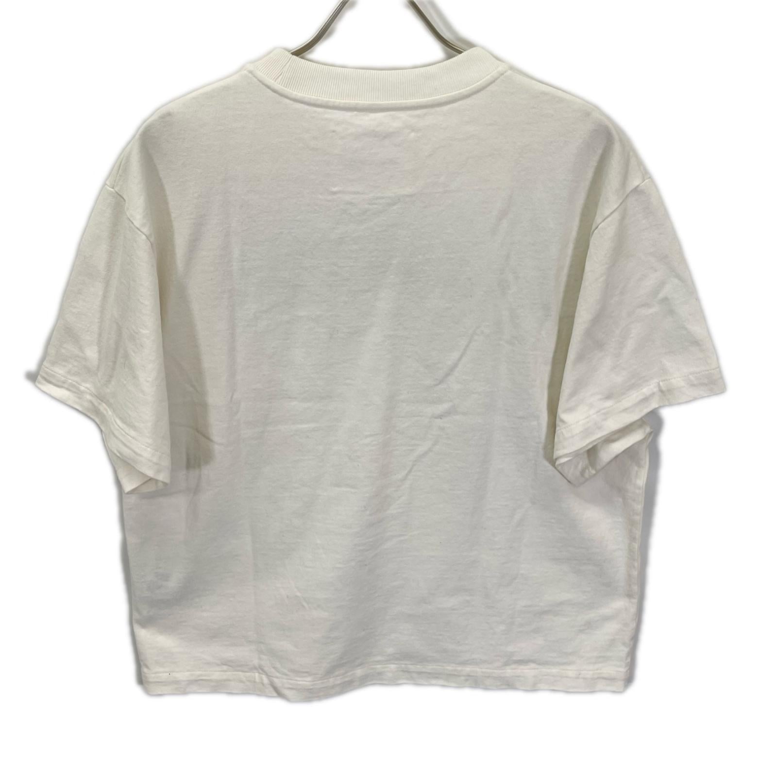 JILSANDER ジルサンダー JSCU707050WU248708 ホワイト ロゴ 半袖Tシャツ トップス