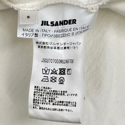 JILSANDER ジルサンダー JSCU707050WU248708 ホワイト ロゴ 半袖Tシャツ トップス