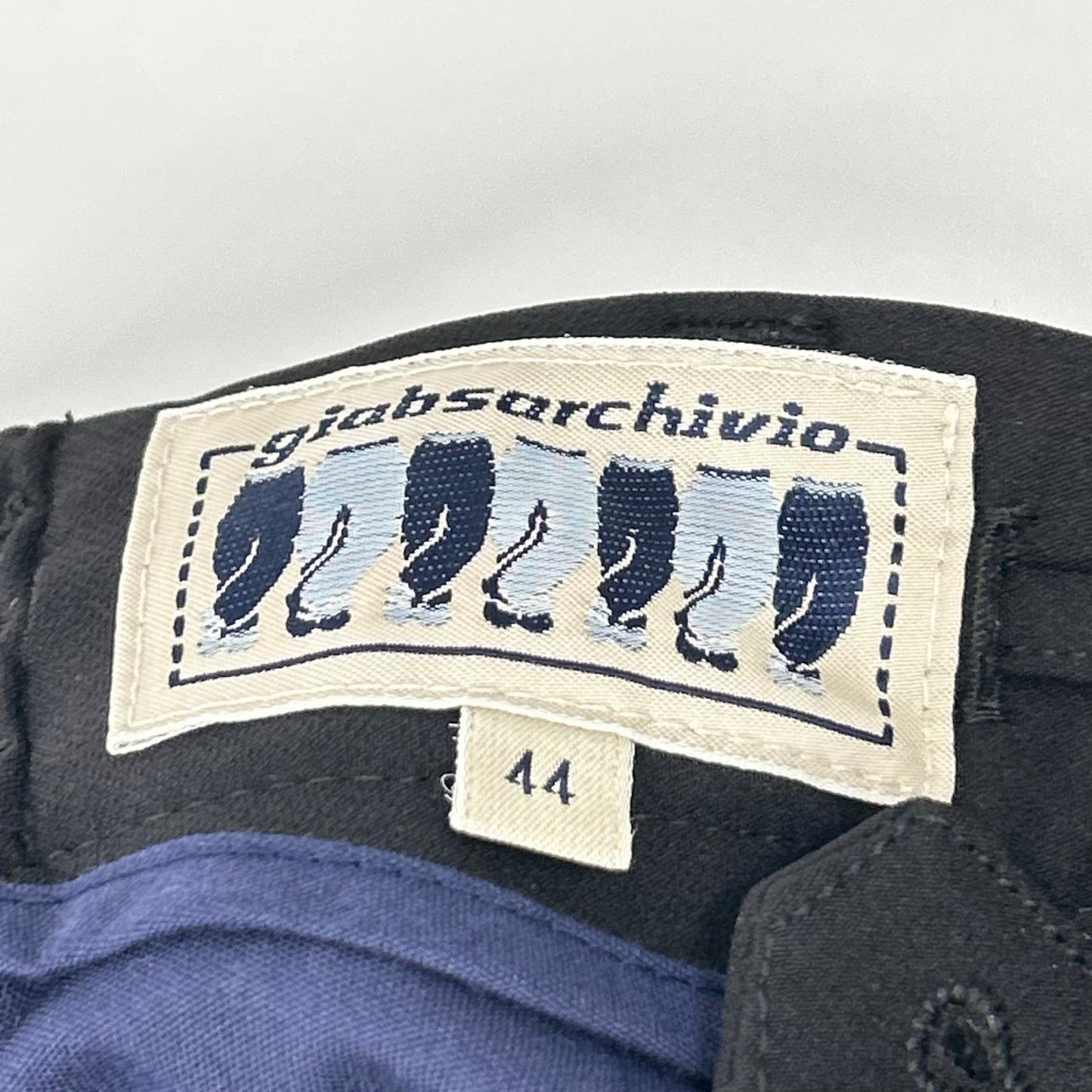 giab's ARCHIVIO ジャブスアルキヴィオ ブラック 20A MASACCIO TECH サイドライン パンツ ボトムス