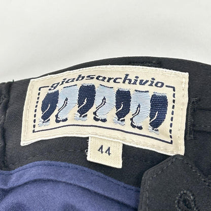 giab's ARCHIVIO ジャブスアルキヴィオ ブラック 20A MASACCIO TECH サイドライン パンツ ボトムス