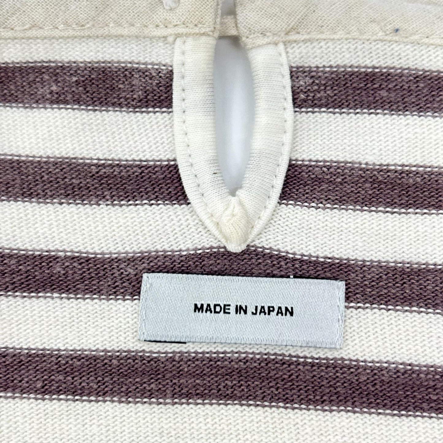 VISVIM ビズビム 0114105010038 パープル系 ボーダー クルーネック 長袖トップス トップス