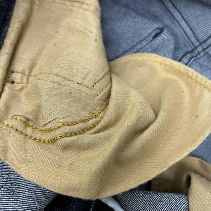 ENTRE AMIS アントレアミ グレー系 5 TK DENIM CORTO ボタンフライ デニムパンツ ボトムス