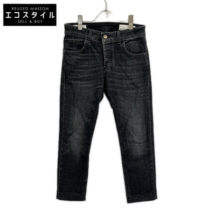 ENTRE AMIS アントレアミ グレー系 5 TK DENIM CORTO ボタンフライ デニムパンツ ボトムス