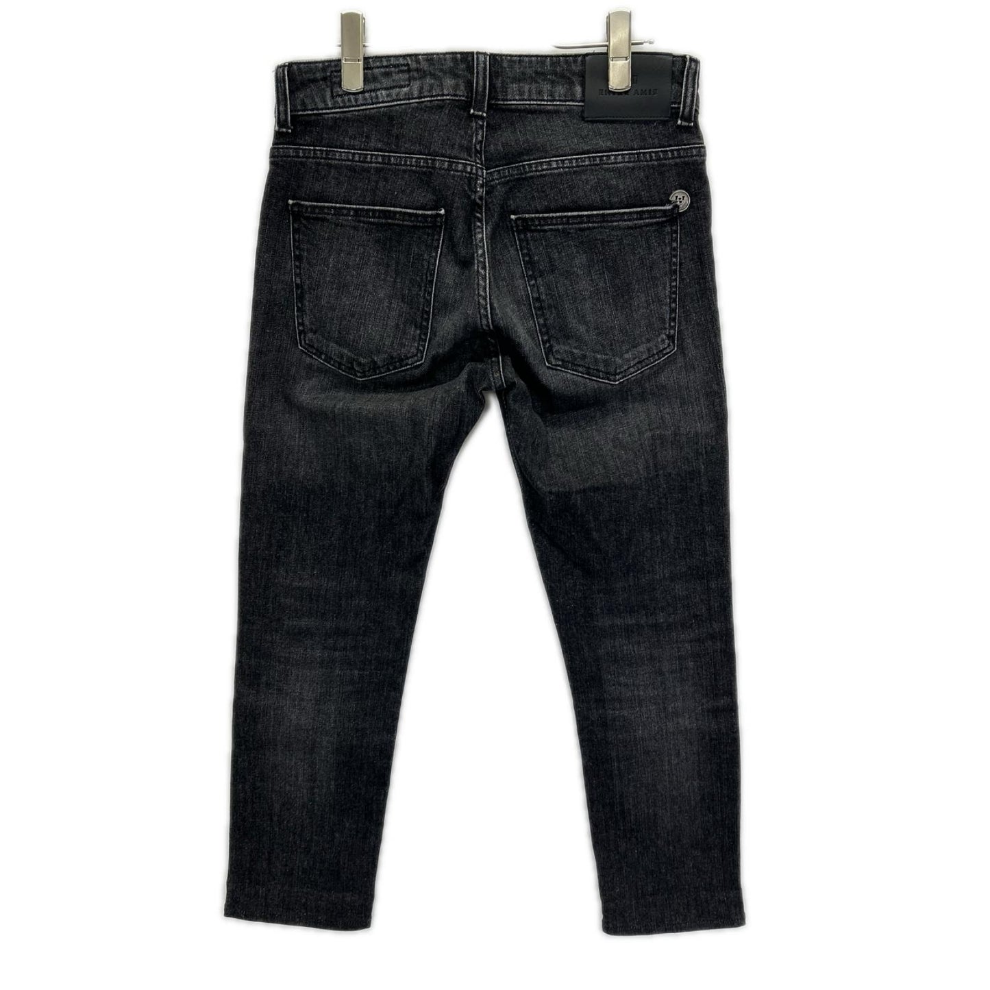 ENTRE AMIS アントレアミ グレー系 5 TK DENIM CORTO ボタンフライ デニムパンツ ボトムス