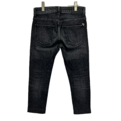 ENTRE AMIS アントレアミ グレー系 5 TK DENIM CORTO ボタンフライ デニムパンツ ボトムス
