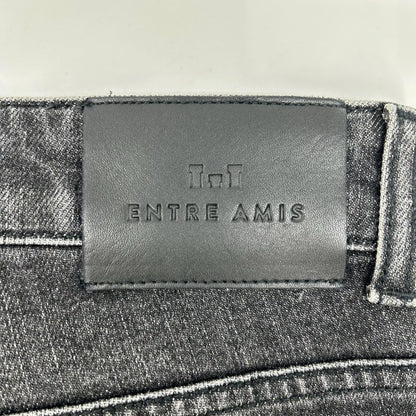 ENTRE AMIS アントレアミ グレー系 5 TK DENIM CORTO ボタンフライ デニムパンツ ボトムス
