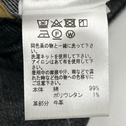 ENTRE AMIS アントレアミ グレー系 5 TK DENIM CORTO ボタンフライ デニムパンツ ボトムス