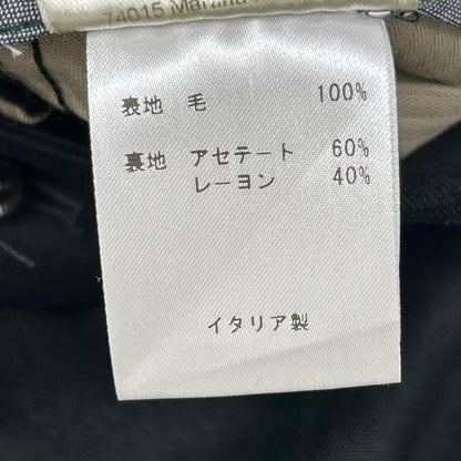 BERWICH ベルウィッチ 512/A4-379 ブラック ツーインプリーツアジャスター付きパンツ ボトムス