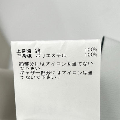 ANAYI アナイ 26年製 ポンチ×タフタバックシャン ワンピース ワンピース