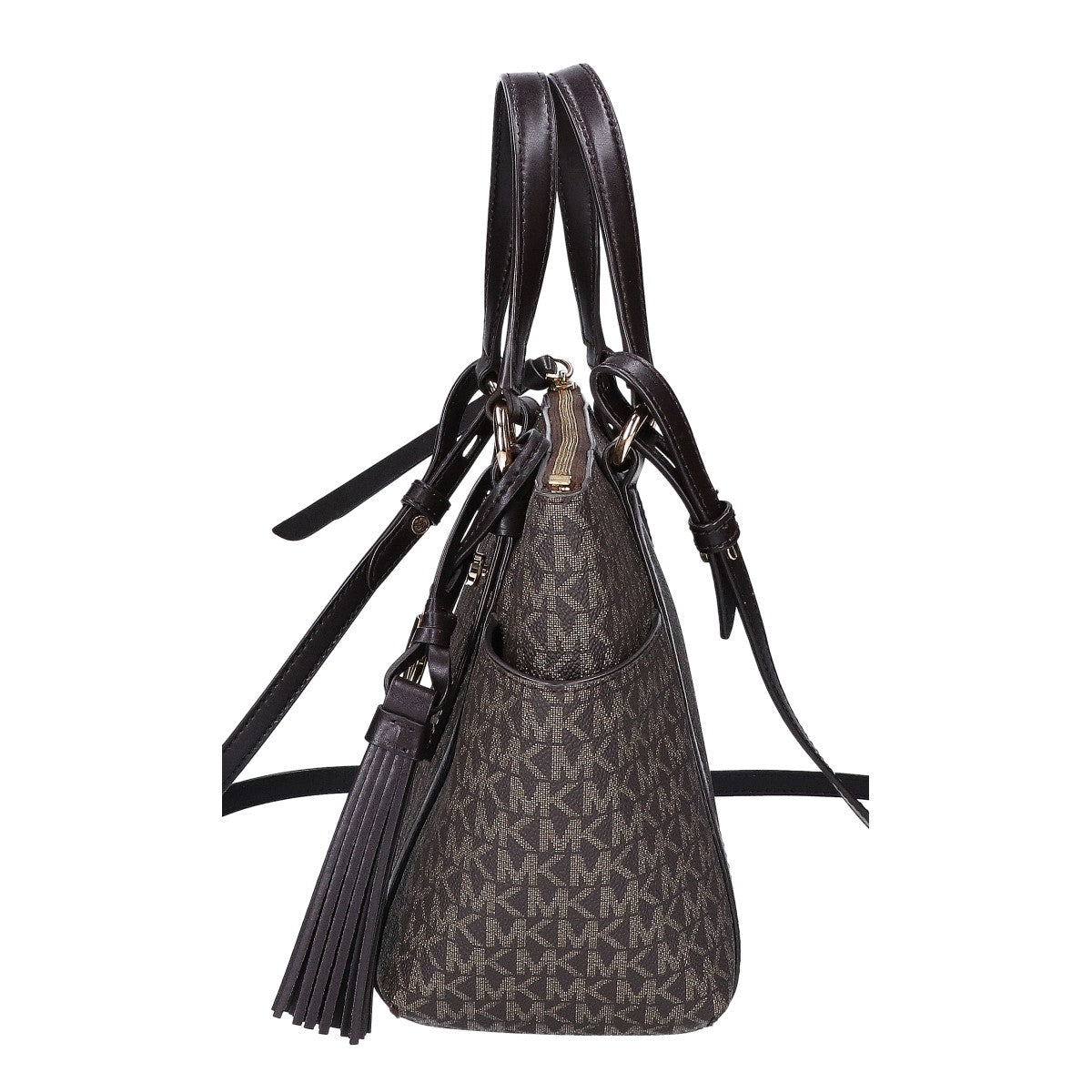 MICHAEL KORS マイケルコース 30HGUPT1V SULLIVAN サリバン シグネチャー スモール トップジップ タッセル トートバッグ