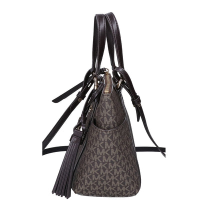 MICHAEL KORS マイケルコース 30HGUPT1V SULLIVAN サリバン シグネチャー スモール トップジップ タッセル トートバッグ