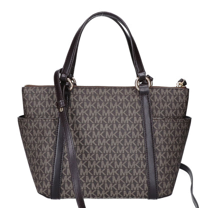 MICHAEL KORS マイケルコース 30HGUPT1V SULLIVAN サリバン シグネチャー スモール トップジップ タッセル トートバッグ