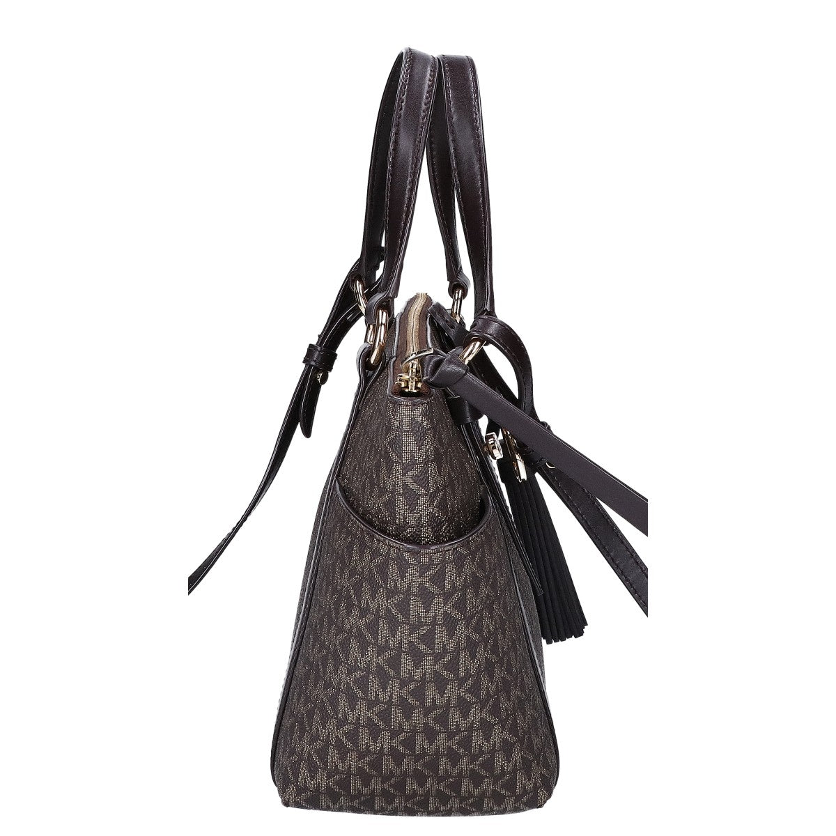 MICHAEL KORS マイケルコース 30HGUPT1V SULLIVAN サリバン シグネチャー スモール トップジップ タッセル トートバッグ