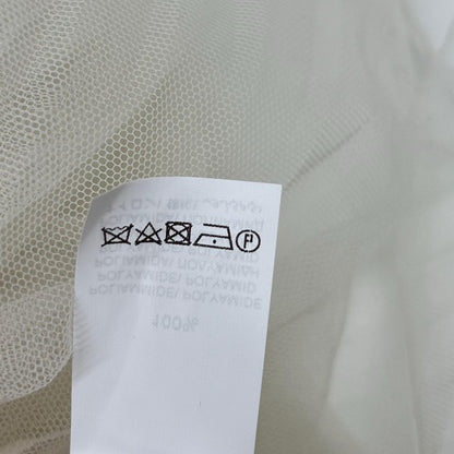BRUNELLO CUCINELLI ブルネロクチネリ 16年製 ホワイト チュールドレストップ トップス
