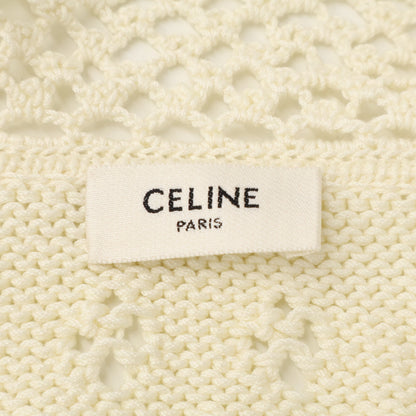 CELINE セリーヌ 【美品/国内正規】2AE8S844X トリオンフ クロップド カーディガン トップス