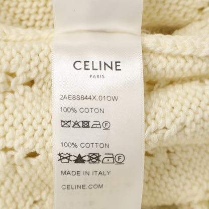 CELINE セリーヌ 【美品/国内正規】2AE8S844X トリオンフ クロップド カーディガン トップス
