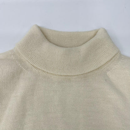 CELINE セリーヌ 2ADRI862Z ホワイト トリオンフ ミドルネックネックニット トップス