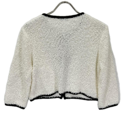 ANAYI アナイ 【美品】25SS GIMA フェザーバイカラーカーディガン トップス