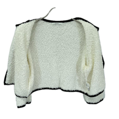 ANAYI アナイ 【美品】25SS GIMA フェザーバイカラーカーディガン トップス