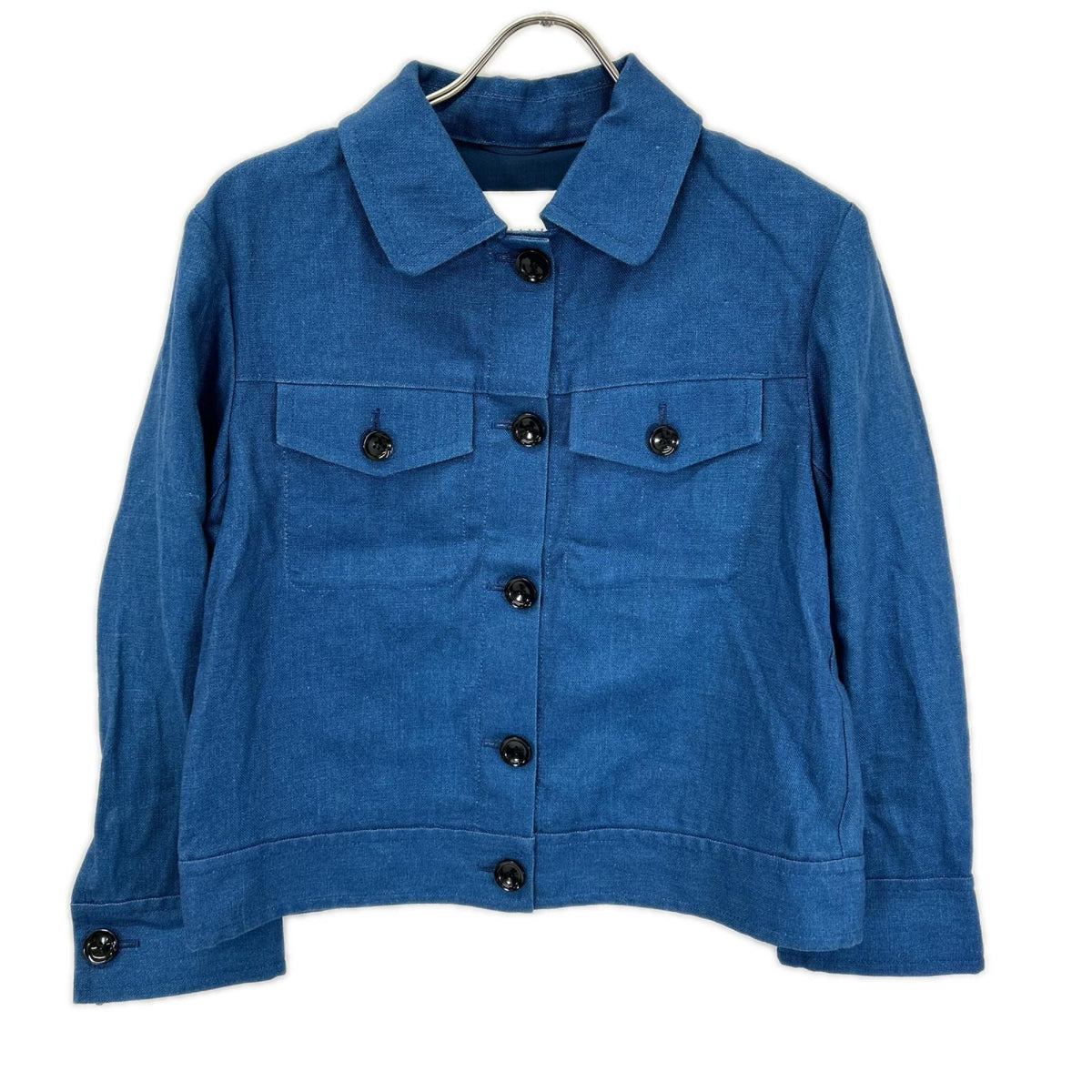 ANAYI アナイ 24SS ブルー デニム リネンジャケット ジャケット