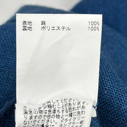 ANAYI アナイ 24SS ブルー デニム リネンジャケット ジャケット