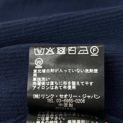 Theory セオリー 21SS ネイビー ノースリーブワンピース ワンピース