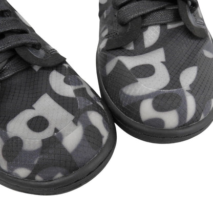 NIKE ナイキ 美品 DUNK LOW WMNS CDG MONOGRAM PRINT スニーカー シューズ レディース ブラック 25cm CZ2675-001 シューズ