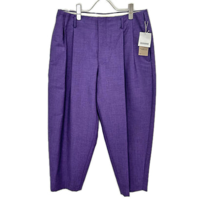 COMMEdesGARCONS HOMME PLUS コムデギャルソンオムプリュス PZ-P004 パープル スリムスラックスパンツ ボトムス