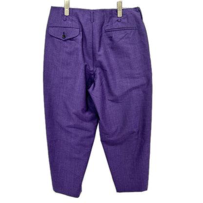 COMMEdesGARCONS HOMME PLUS コムデギャルソンオムプリュス PZ-P004 パープル スリムスラックスパンツ ボトムス