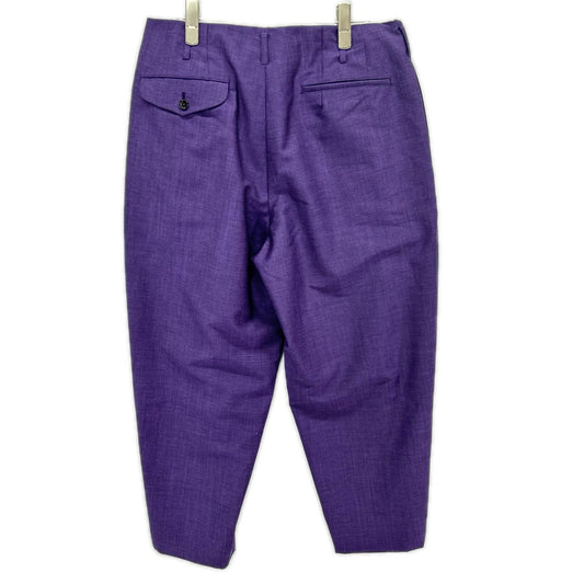 COMMEdesGARCONS HOMME PLUS コムデギャルソンオムプリュス PZ-P004 パープル スリムスラックスパンツ ボトムス