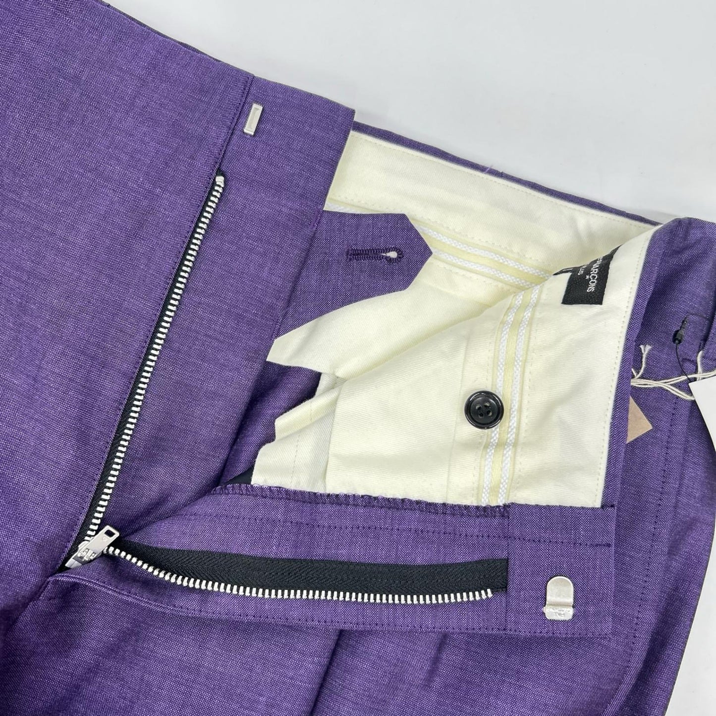 COMMEdesGARCONS HOMME PLUS コムデギャルソンオムプリュス PZ-P004 パープル スリムスラックスパンツ ボトムス