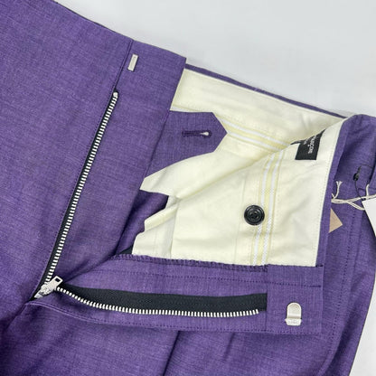 COMMEdesGARCONS HOMME PLUS コムデギャルソンオムプリュス PZ-P004 パープル スリムスラックスパンツ ボトムス
