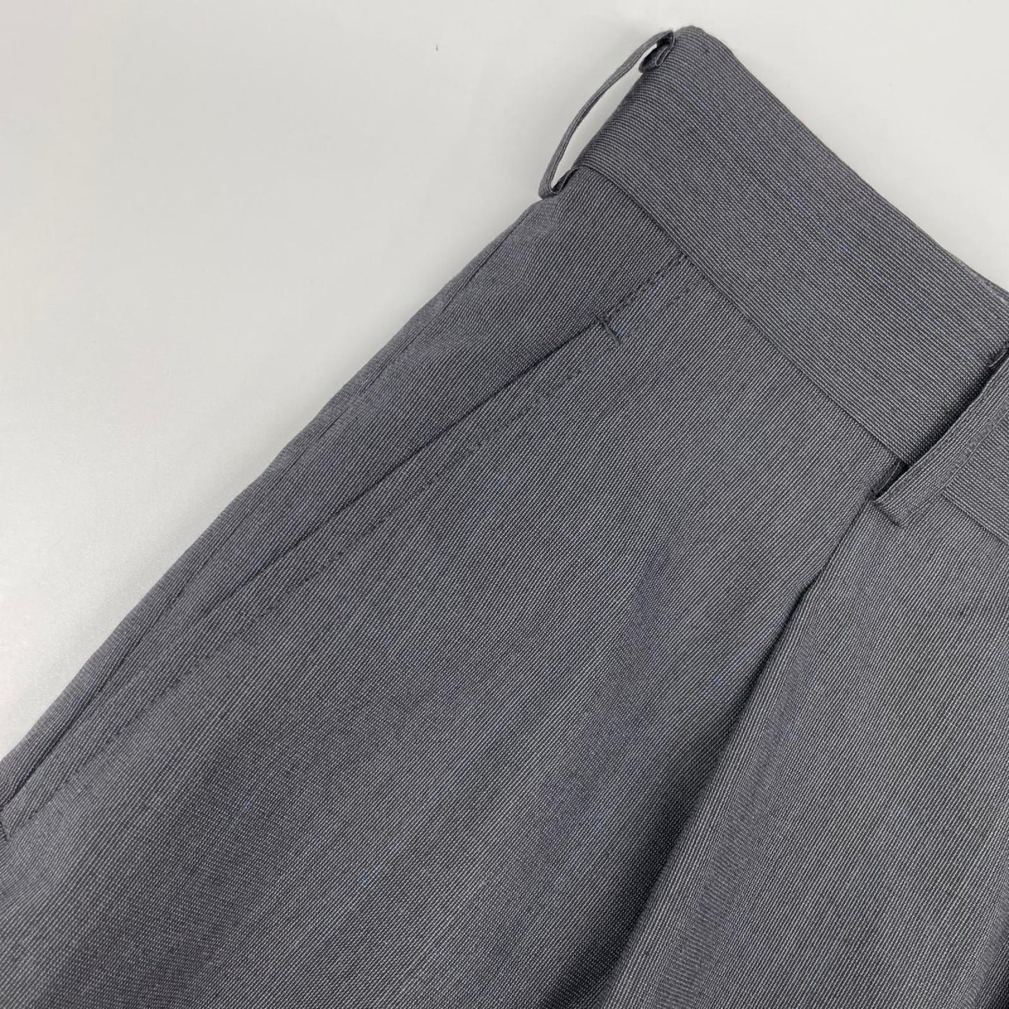 COMMEdesGARCONS HOMME DEUX コムデギャルソンオムドゥ 25SS DO-P031 グレー タックチェックスラックス ボトムス