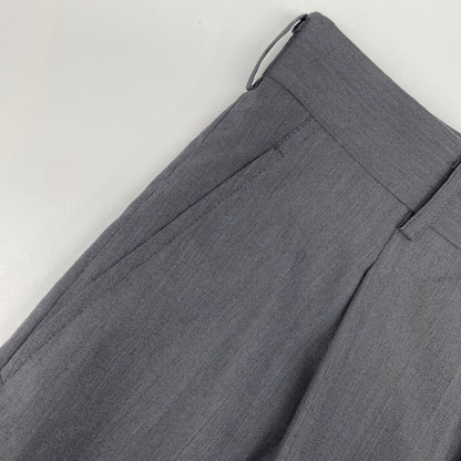 COMMEdesGARCONS HOMME DEUX コムデギャルソンオムドゥ 25SS DO-P031 グレー タックチェックスラックス ボトムス