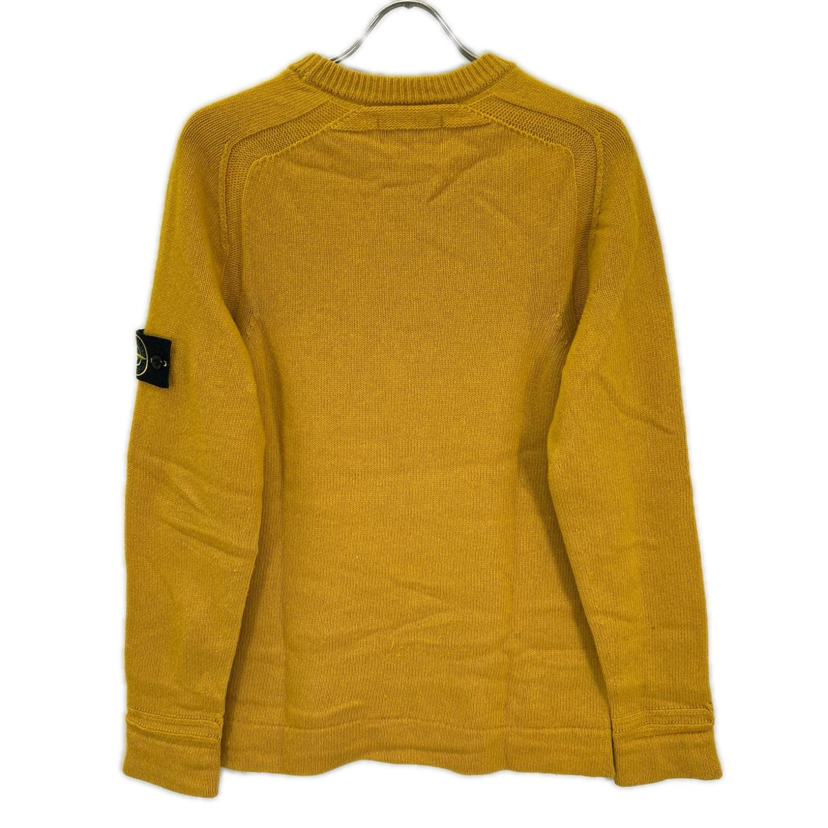 STONE ISLAND ストーンアイランド 6915540A3 イエロー ラムウール クルーネックニット トップス