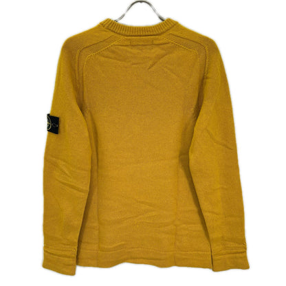 STONE ISLAND ストーンアイランド 6915540A3 イエロー ラムウール クルーネックニット トップス