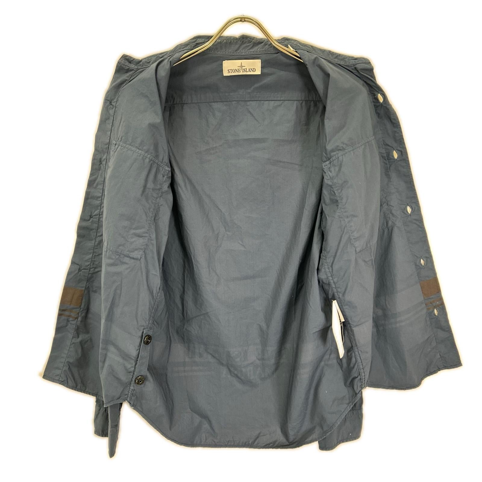 STONE ISLAND ストーンアイランド 66151F3X8 ネイビー 長袖シャツ トップス