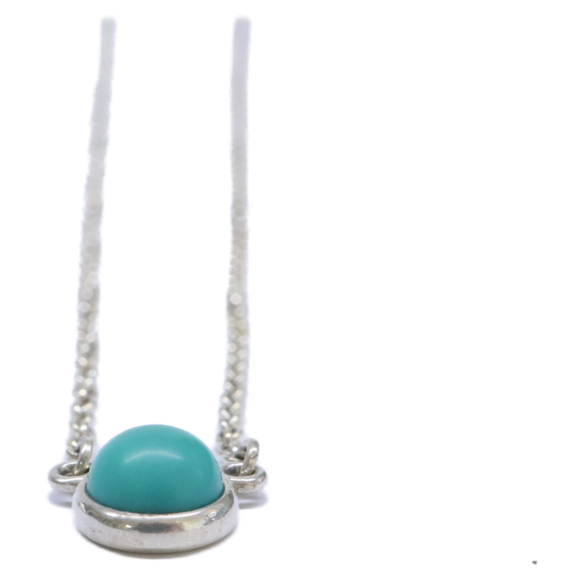 TIFFANY&Co. ティファニー AG925 エルサ・ペレッティ カラー バイ ザ ヤード ターコイズ ペンダント ネックレス