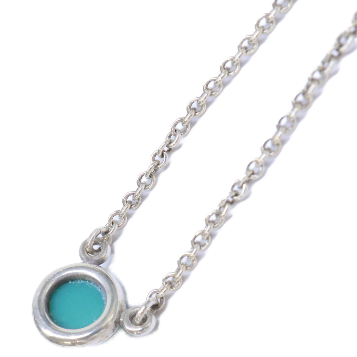TIFFANY&Co. ティファニー AG925 エルサ・ペレッティ カラー バイ ザ ヤード ターコイズ ペンダント ネックレス