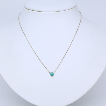 TIFFANY&Co. ティファニー AG925 エルサ・ペレッティ カラー バイ ザ ヤード ターコイズ ペンダント ネックレス