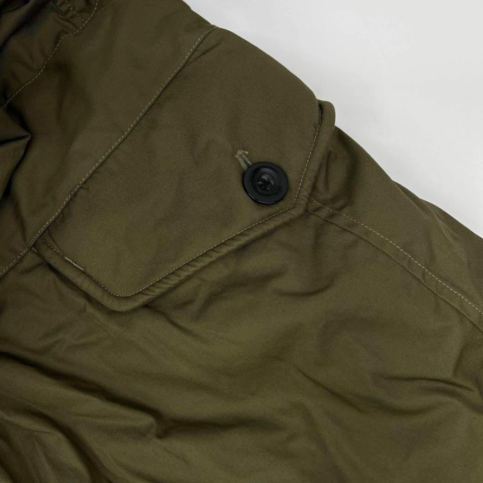 G-STAR RAW ジースターロゥ カーキ ミリタリーディテールパーカーロングコート コート