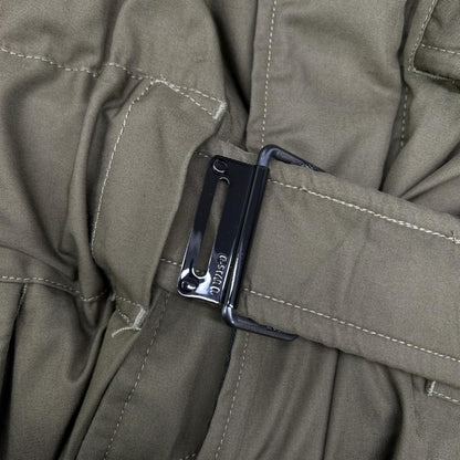 G-STAR RAW ジースターロゥ カーキ ミリタリーディテールパーカーロングコート コート