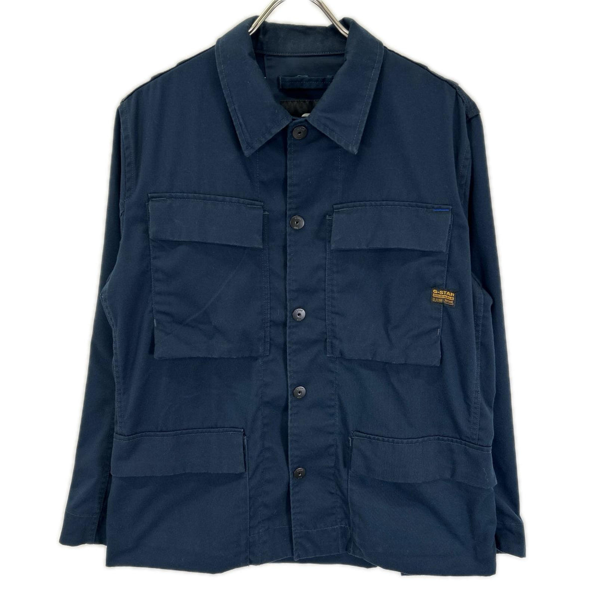 G-STAR RAW ジースターロゥ ネイビー 4 Pocket Overshirt トップス