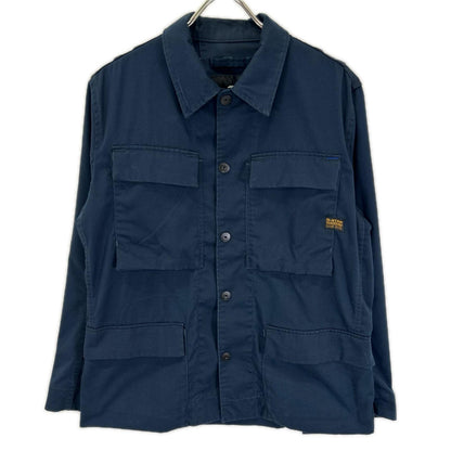 G-STAR RAW ジースターロゥ ネイビー 4 Pocket Overshirt トップス