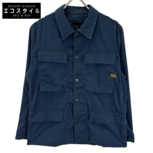 G-STAR RAW ジースターロゥ ネイビー 4 Pocket Overshirt トップス
