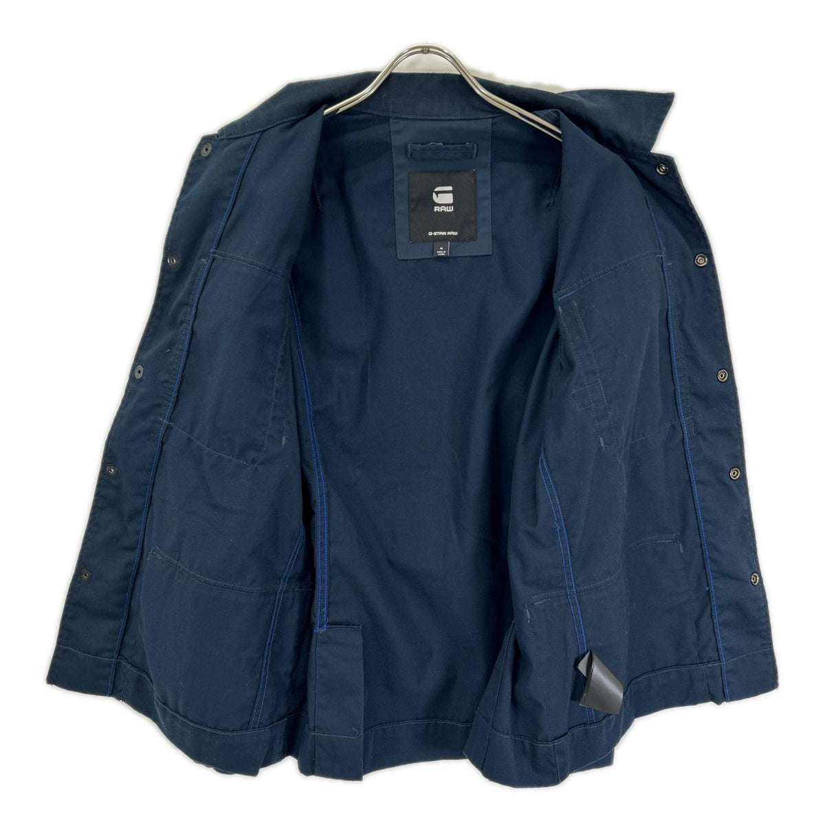G-STAR RAW ジースターロゥ ネイビー 4 Pocket Overshirt トップス