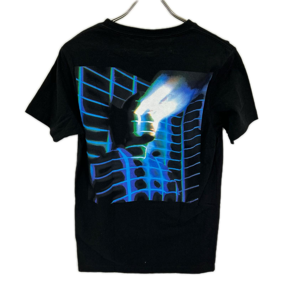 OFF-WHITE オフホワイト 18AW ブラック バックプリント クルーネックTシャツ トップス