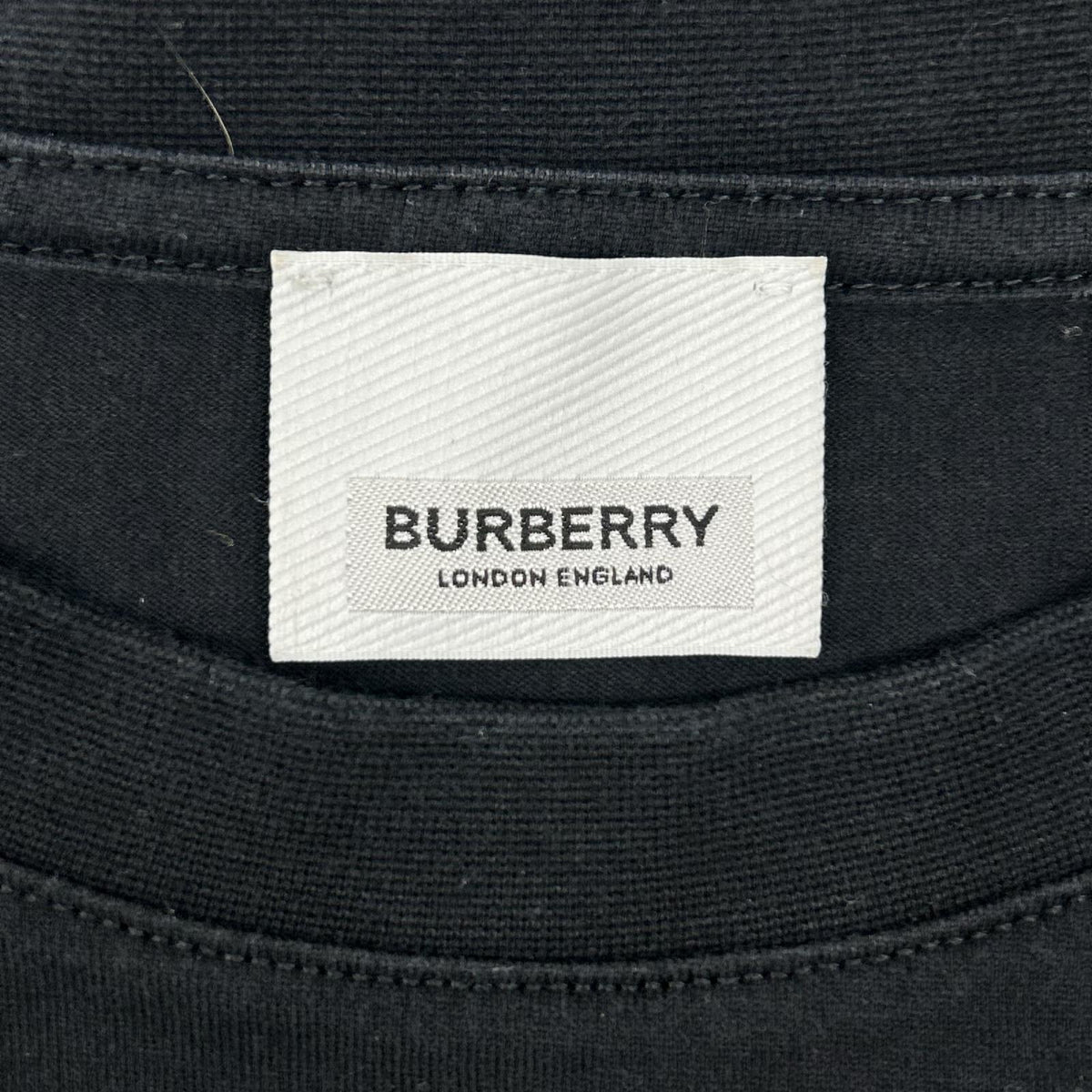 BURBERRY バーバリー ブラック HORSEFERRY プリント Tシャツ トップス