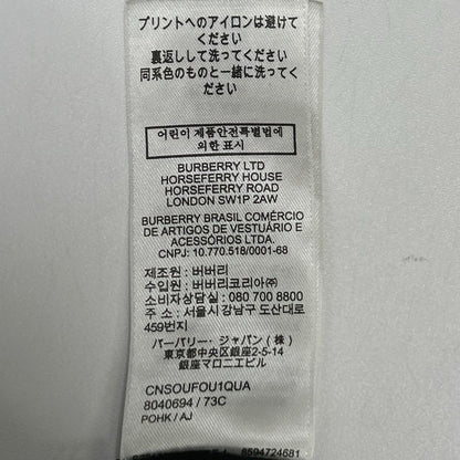 BURBERRY バーバリー ブラック HORSEFERRY プリント Tシャツ トップス